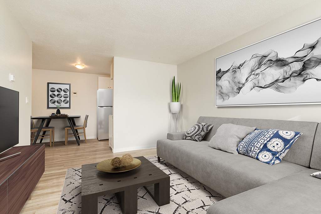 staged apartment